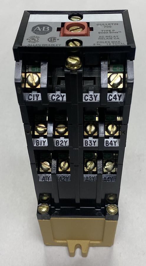 ALLEN BRADLEY,700-P1000A1,SER B CONTROL RELAY NOS