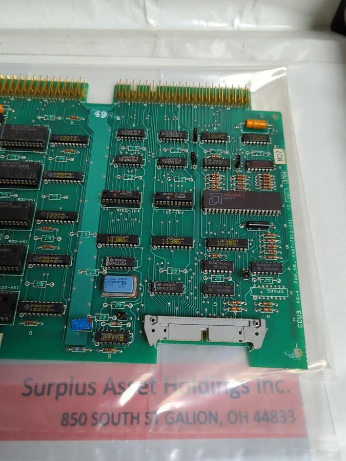 Used GE,IC600 CB502D,EXPANDED LOGIC CONTROL BOARD PRE-OWNED