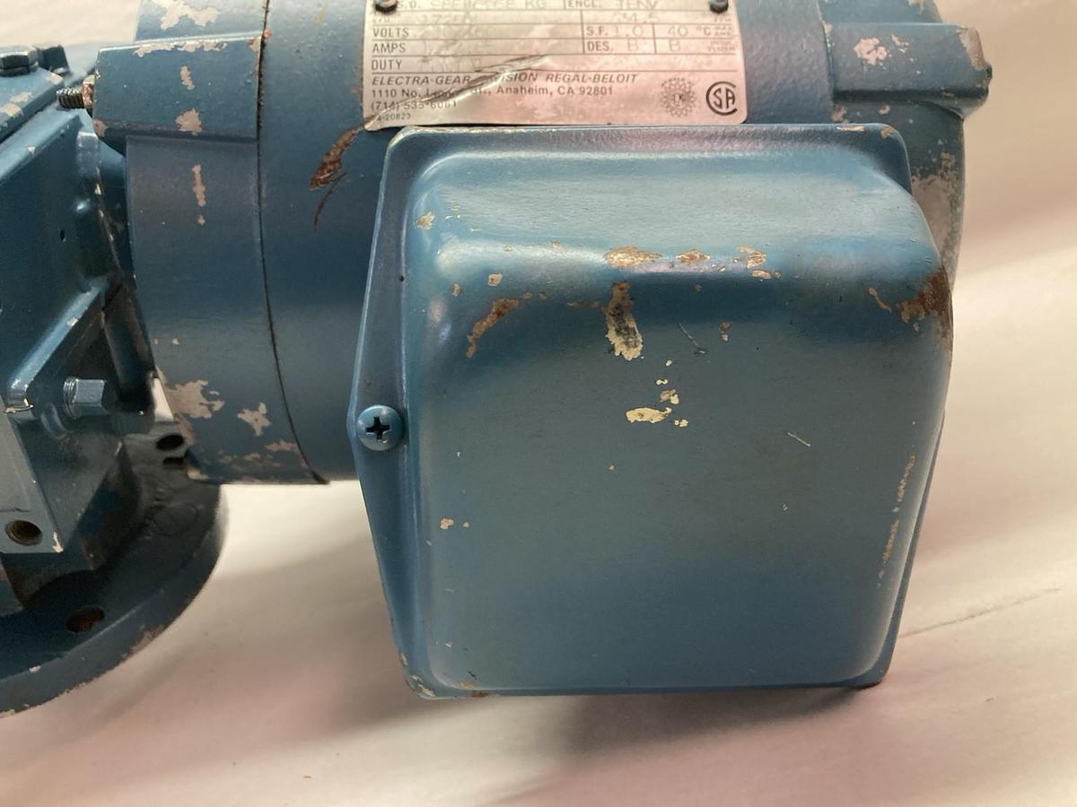 Used Unimount,EK33FTW-17PI-50GS/R,3-Phase Motor 0.33Hp 60Hz 1725RPM