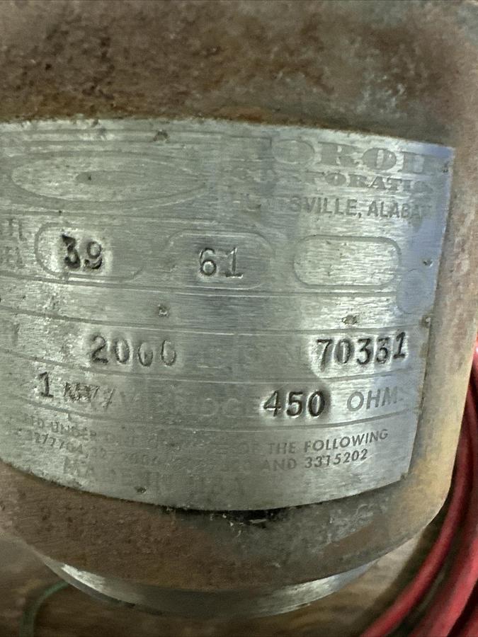 Used Toroid,39-61,2000 lb Load Cell