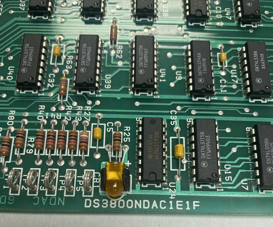 GENERAL ELECTRIC,DS3800NDAC1E1F,ANALOG OUTPUT CARD NOS