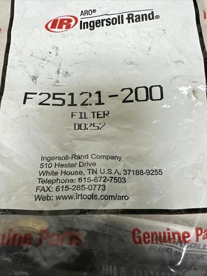 Used Ingersoll-Rand,F25121-200,Filter NEW