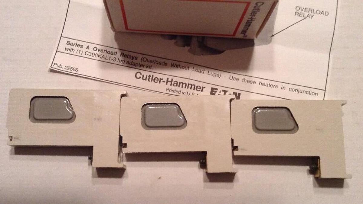 Cutler-Hammer,H2002B-3,Overload Heater Packs LOT OF 3