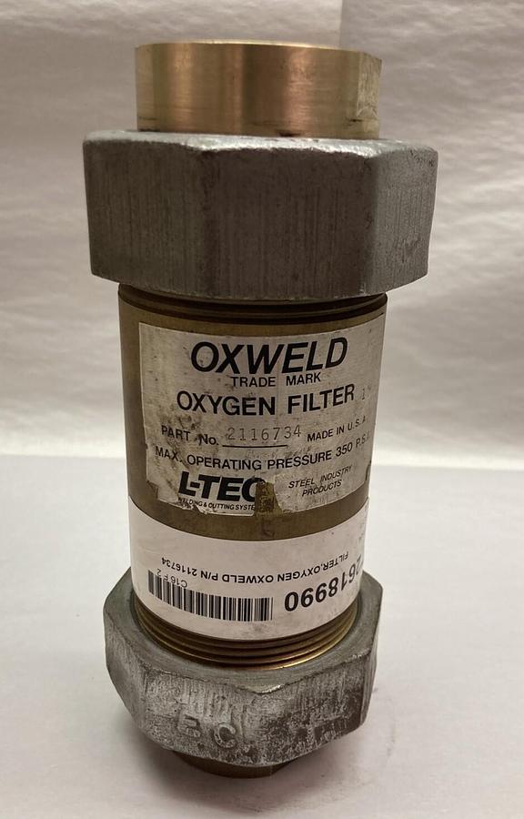Used Oxweld,2116734,Oxygen Filter