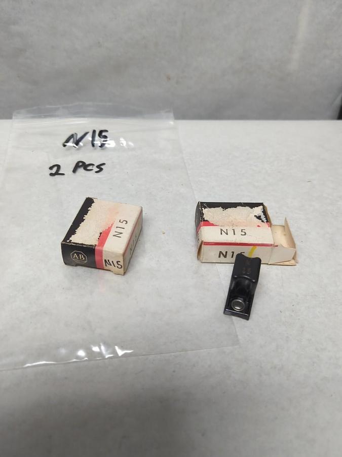 ALLEN BRADLEY,N15,OVERLOAD RELAY HEATER ELEMENT LOT OF 2 NOS