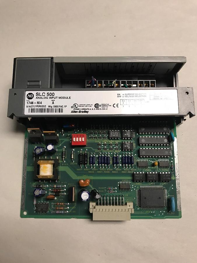 Used Allen Bradley,1746-NI4,Analog Input Module Series A