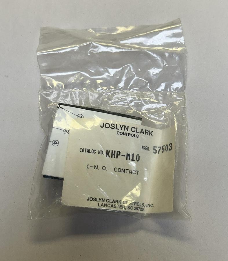 Used JOSLYN CLARK,KHP-M10,AUXILLARY CONTACT NEW