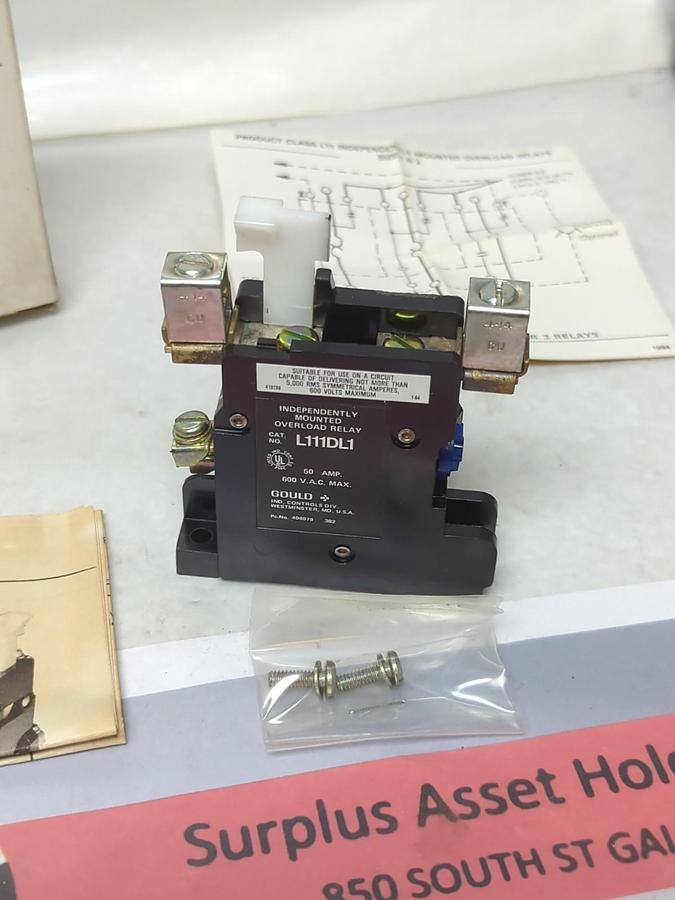 GOULD,L111DL1,OVERLOAD RELAY KIT NOS
