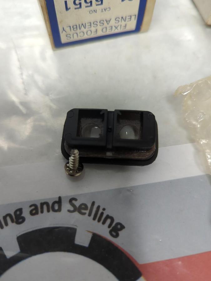 ECA,61-5551,FIXED FOCUS LENS ASSEMBLY LOT OF 2 NOS