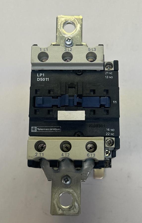 Used TELEMECANIQUE,LP1D5011,CONTACTOR