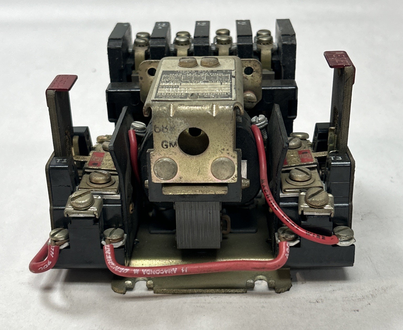 Used SQUARE D,8536-BG2,MOTOR STARTER SIZE 0