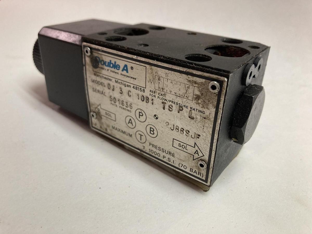 Used Double A,QJ-3-C-10B1-TSPL,Valve