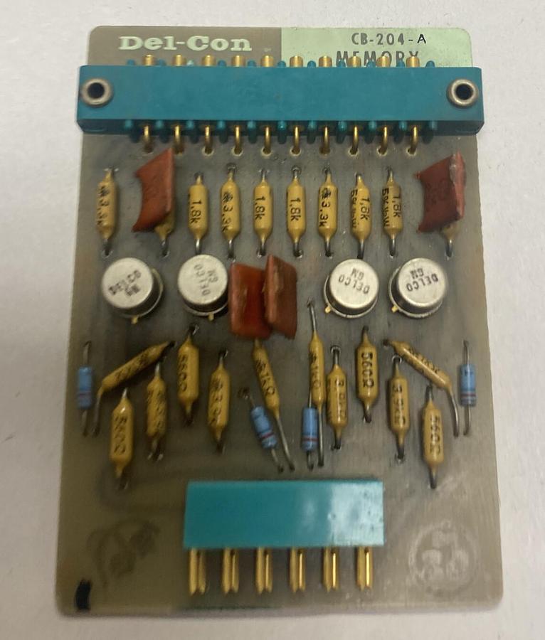 Del-Con,CB-204-A,Memory Board NOS