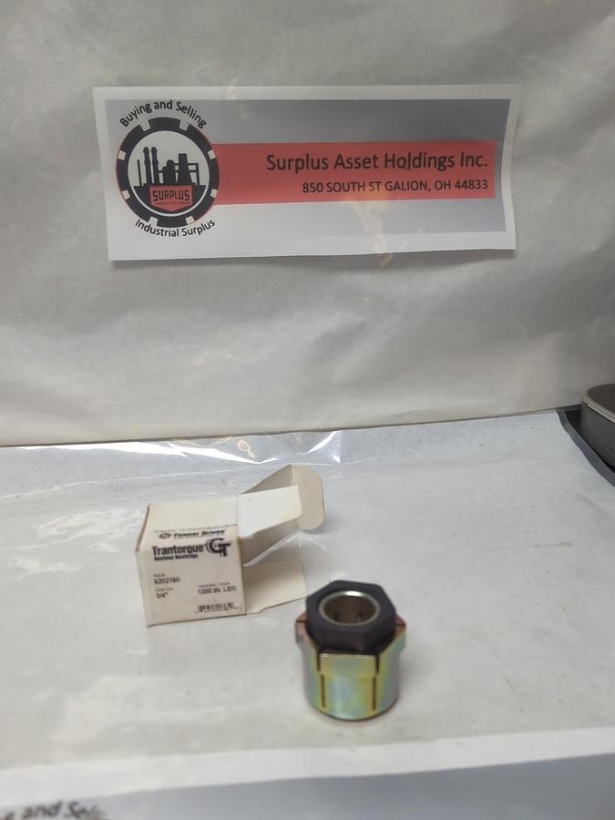 TRANTORQUE,6202160,KEYLESS BUSHING 3/4 INCH SHAFT NOS