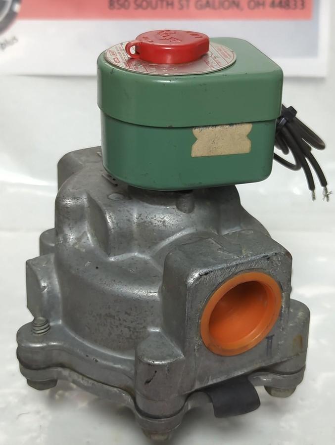 Used ASCO,EF8215C53,2-WAY GAS SOLENOID VALVE 1 INCH PRE-OWNED