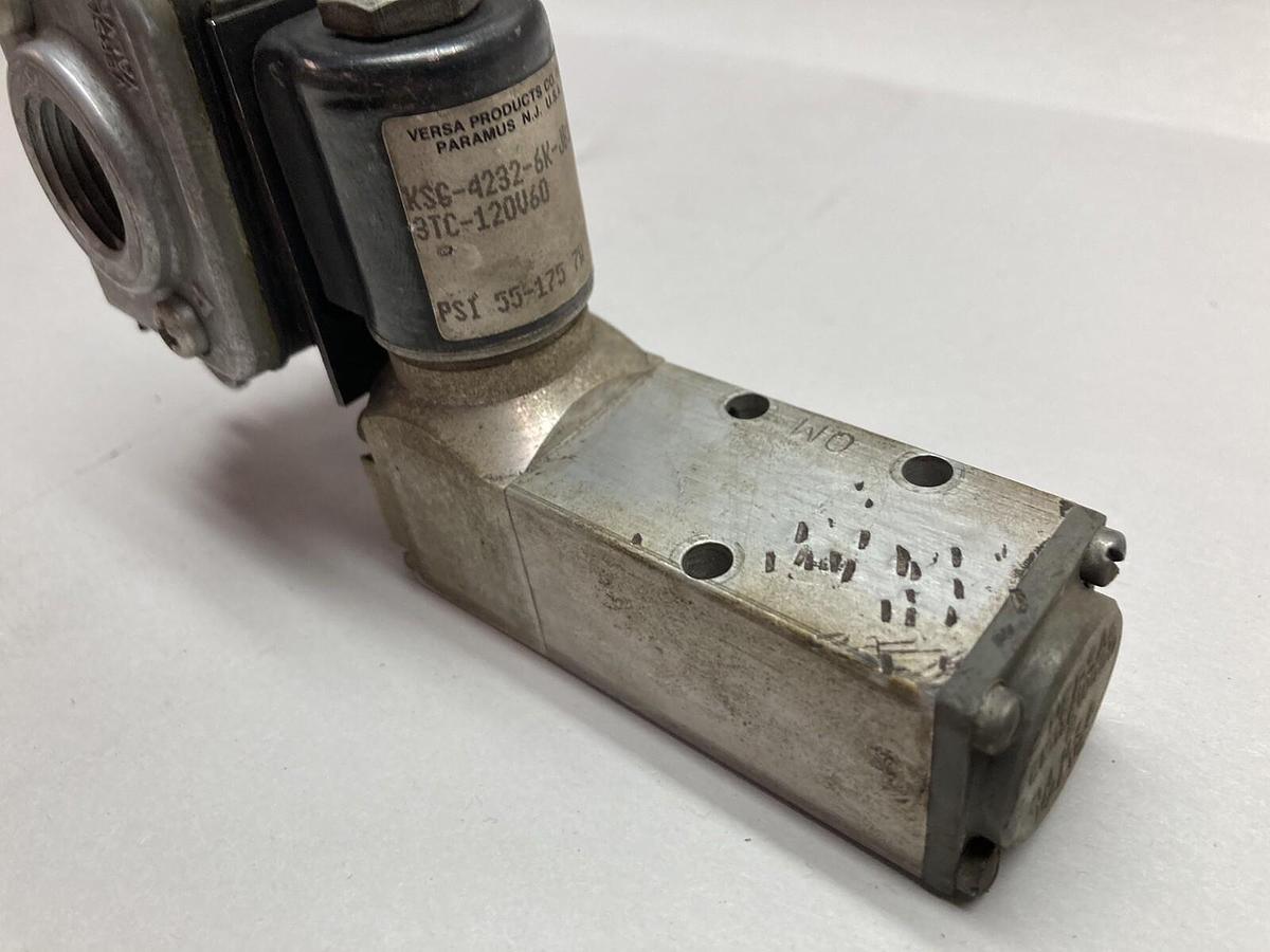 Used Versa Valves,KSG-4232-6K-JB1-3TC-120V60,Valve