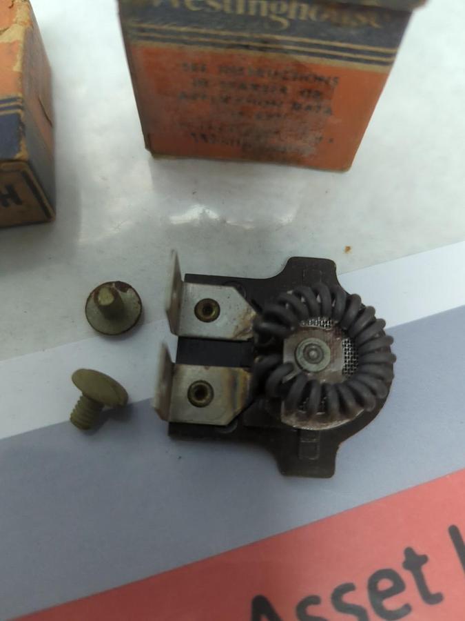 WESTINGHOUSE,966 486-H,OVERLOAD THERMAL HEATER RELAY LOT OF 2 NOS