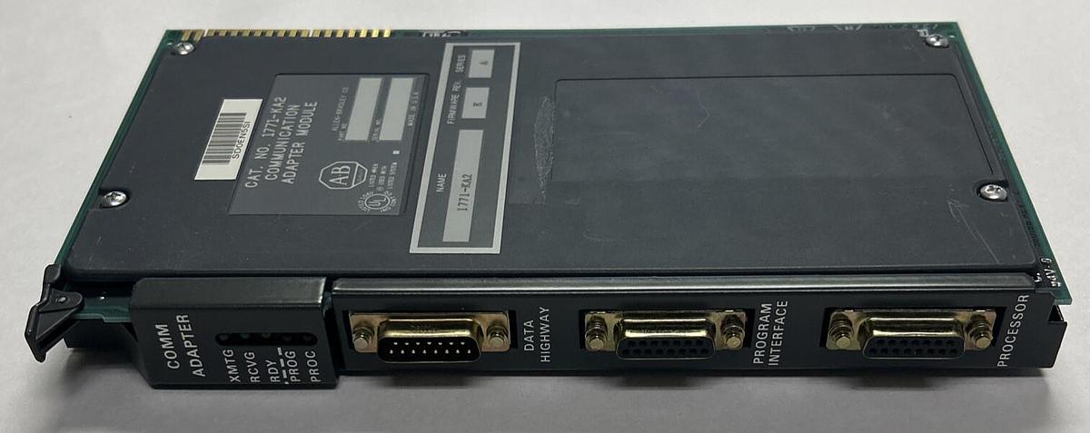 Used ALLEN BRADLEY,1771-KA2,SER A COMMUNICATION ADAPTER MODULE
