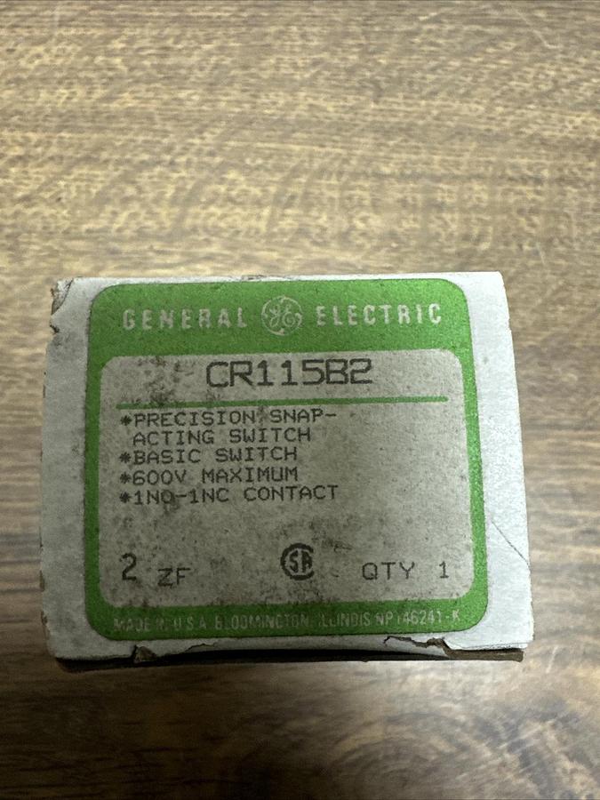 GE,CR115B2,Precision Snap Switch