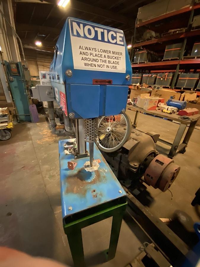 Used Cowles Dissolver,W-12-1.0,Mixer 115/230V 1PH