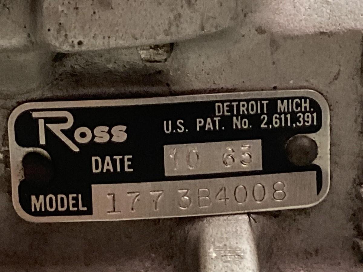 Used Ross,1773B4008,Pneumatic Valve