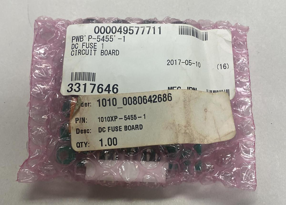 Used ISHIDA,P-5455,FUSE BOARD NEW