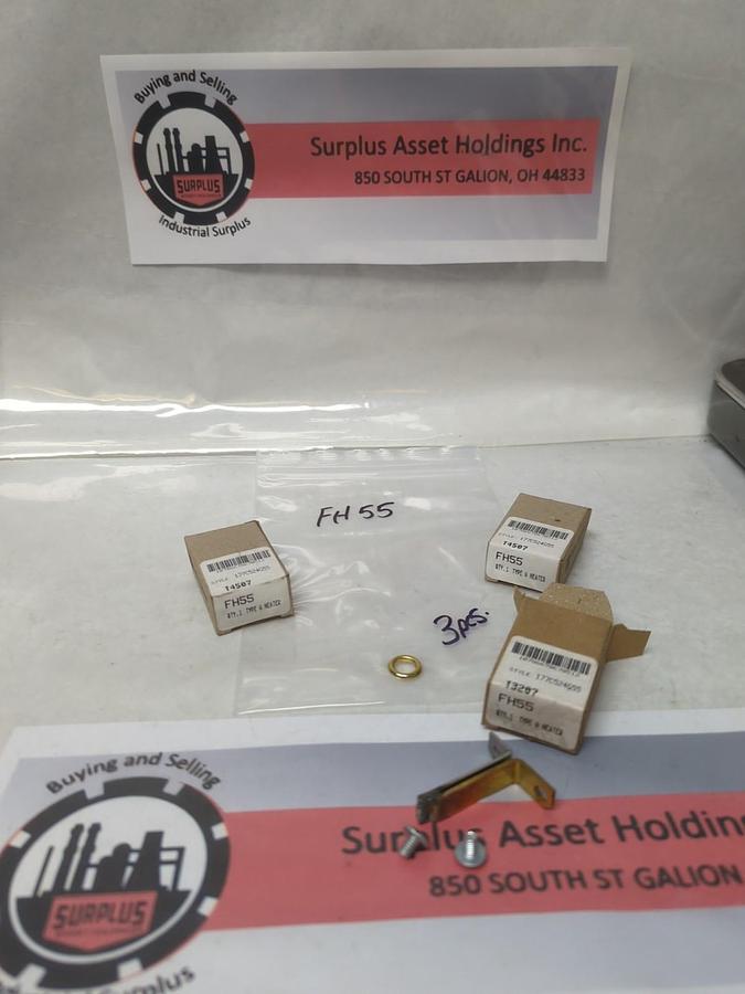 CUTLER-HAMMER,FH55,OVERLOAD HEATER ELEMENT LOT OF 3 NOS
