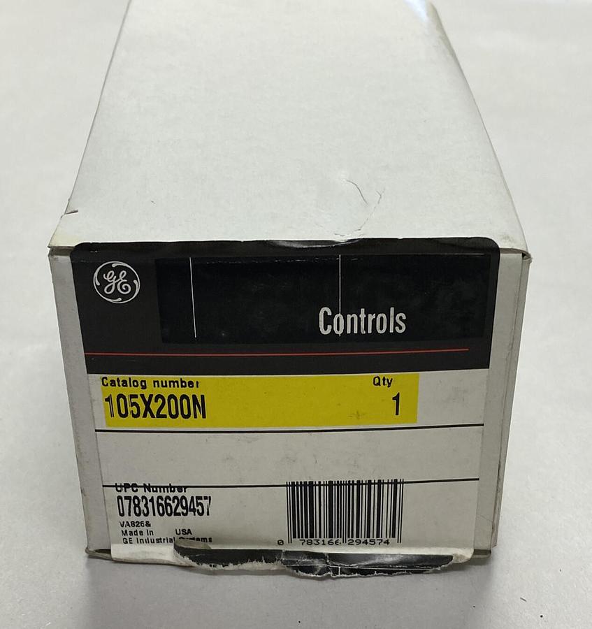 GENERAL ELECTRIC,105X200N,AUXILIARY CONTACT KIT SIZE 2 NEW