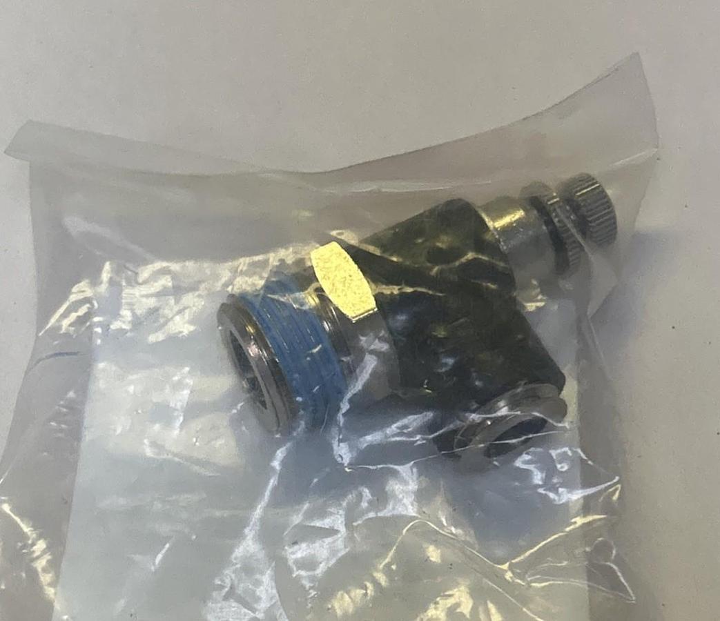 JUPITER PNEUMATICS,4827101415JP, 1/2 INPTX3/8 IN RIGHT ANGLE FLOW VALVE LOT OF 2