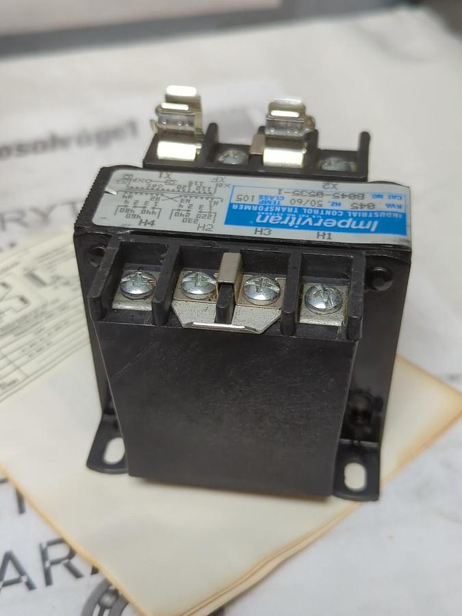 JOSLYN CLARK,KTR672,TRANSFORMER 45VA 240/480 VOLT .045 KVA NOS