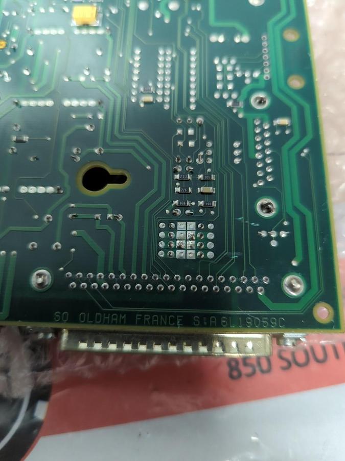 Used OLDHAM FRANCE,S.A6L19059C,CIRCUIT BOARD PRE-OWNED