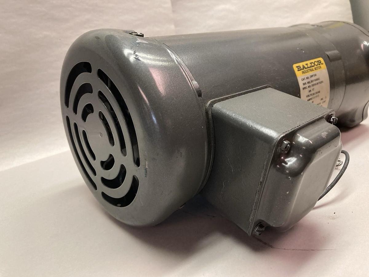 Used Baldor,GMP3340,GEARMotor 3ph 1/2Hp ratio 40 output 43rpm