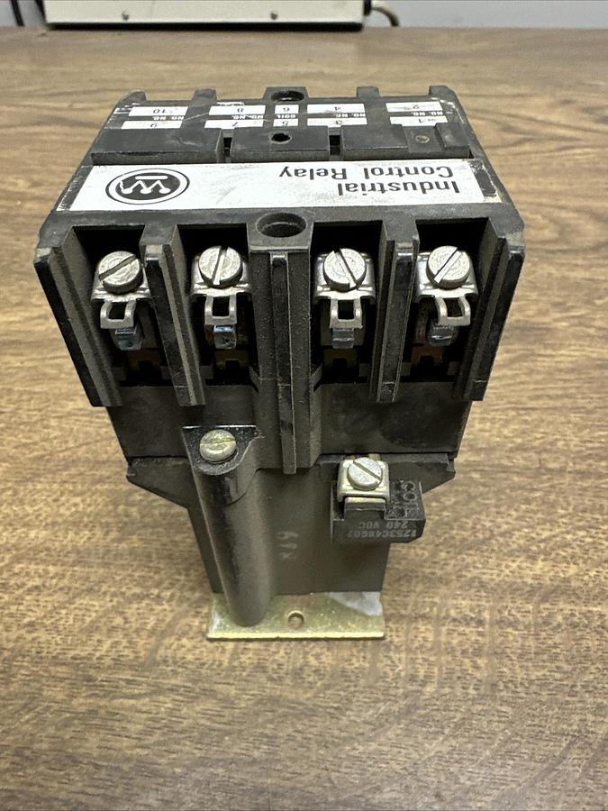 Used Westinghouse,ARD4T,Industrial Control Relay