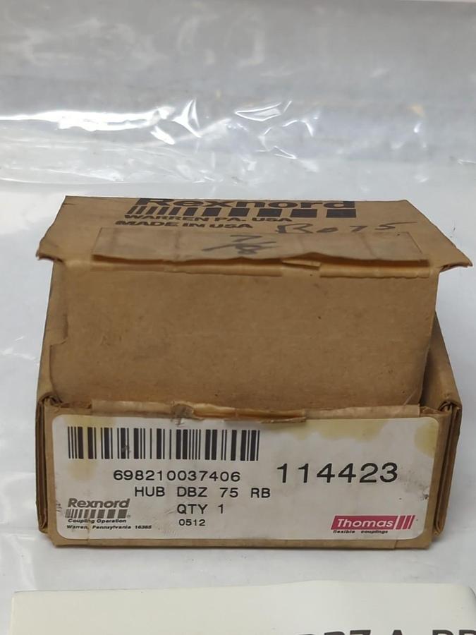 REXNORD THOMAS,114423,HUB DBZ 75 RB NOS