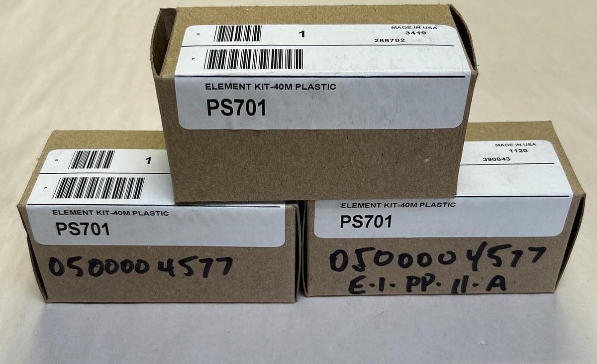 Used UNBRANDED,PS701,ELEMENT KIT LOT OF 3 NOS