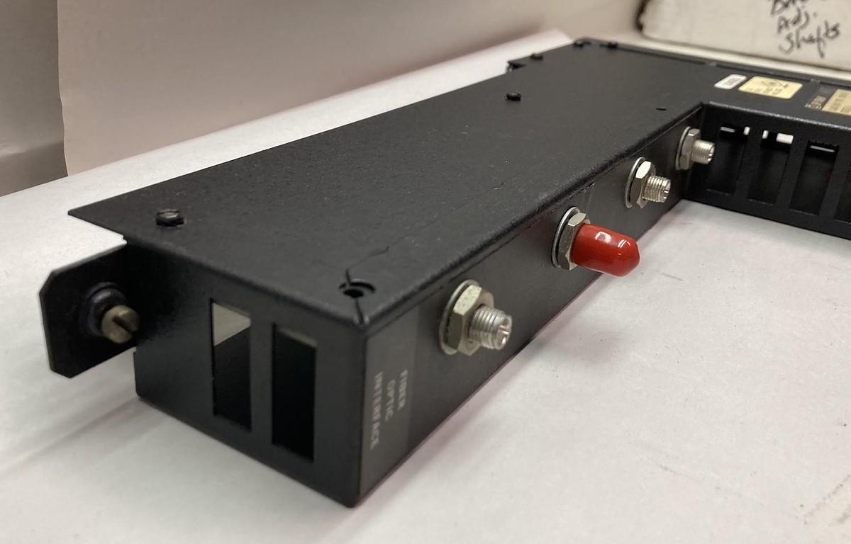 Used Square D SY/MAX,Class 8030 Type CRM-310,Fiber Optic Interface Module Ser A