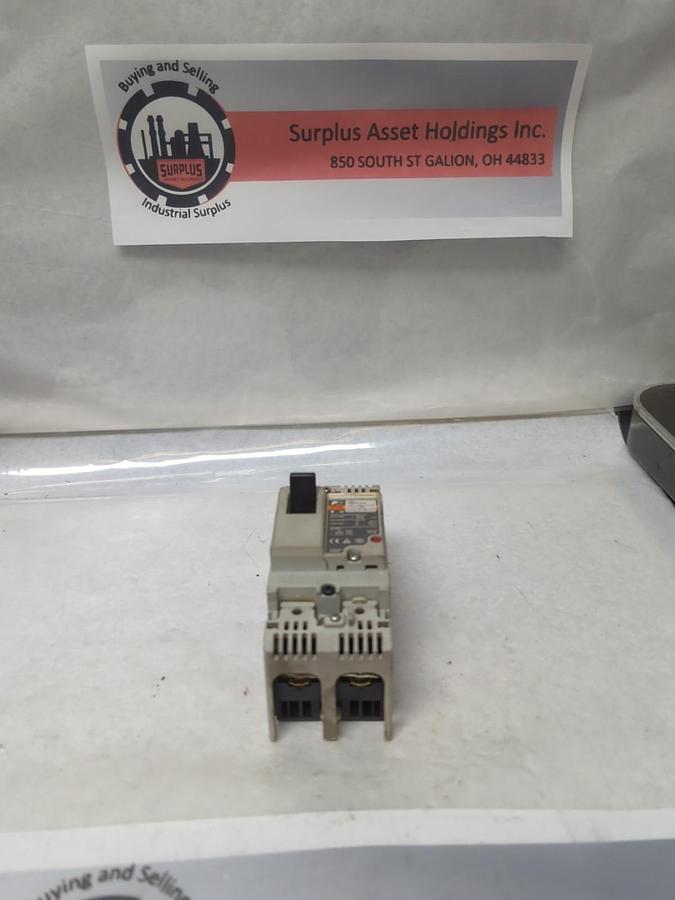 Used FUJI,BW50RAGU-2P005,CIRCUIT BREAKER 5 AMP 2-POLE PRE-OWNED