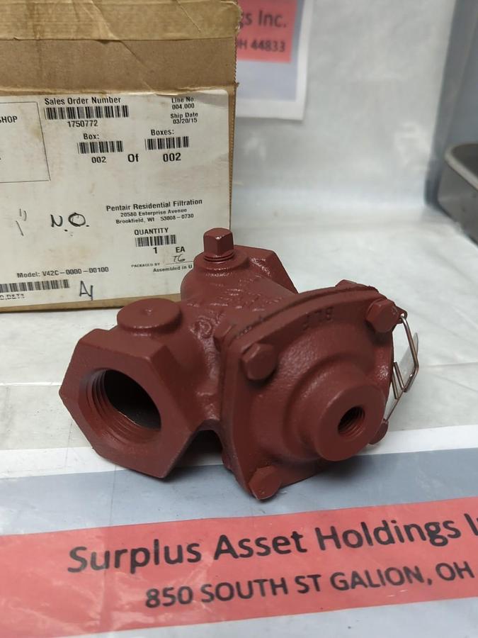 AQUAMATIC,V42C-0011-00100,CAST DIAPHRAGM VALVE 1 INCH NOS