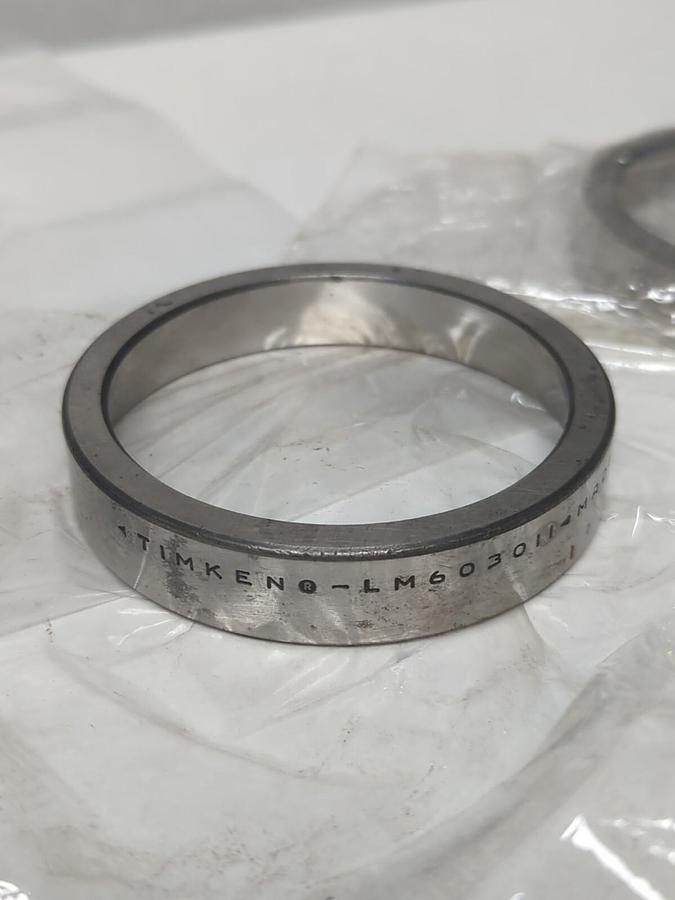 TIMKEN,LM603011,ROLLER BEARING CUP LOT OF 2 MISSING BOXES