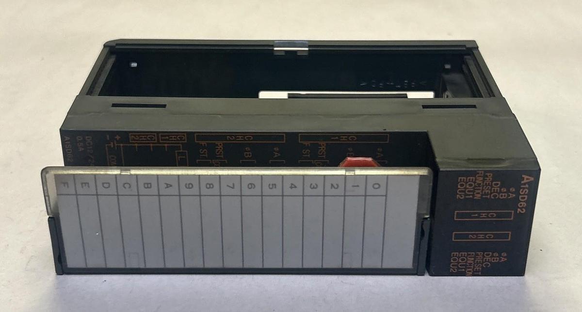 Used MITSUBISHI,A1SD62,HIGH SPEED COUNTING UNIT MODULE