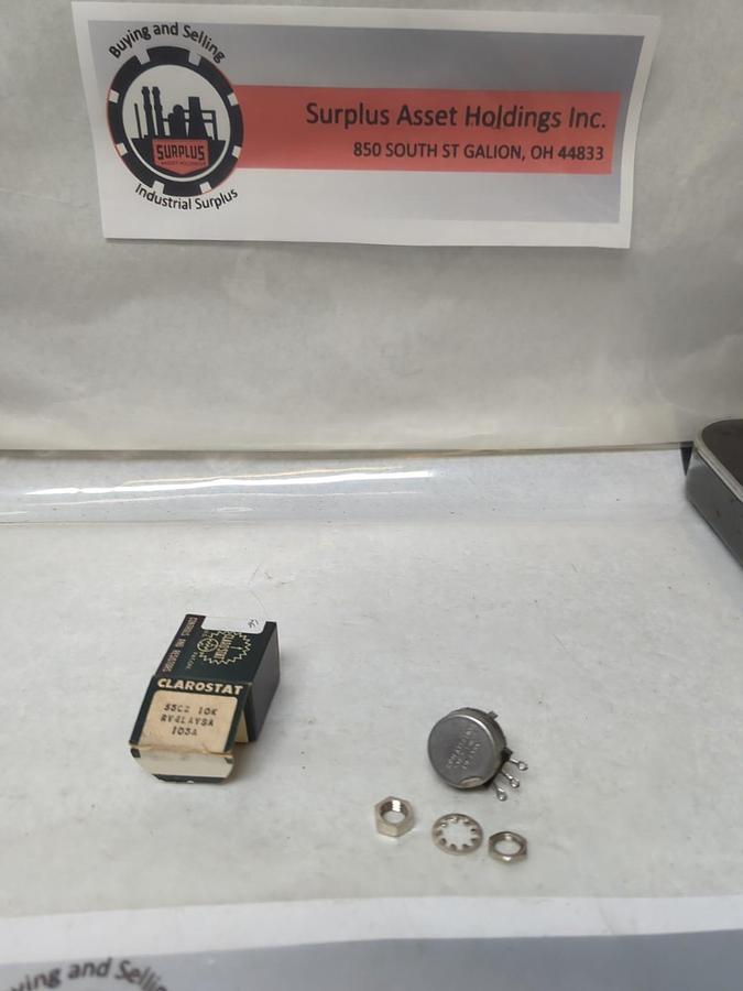 CLAROSTAT,RV4LAYS103A,POTENTIOMETER 10KΩ NOS