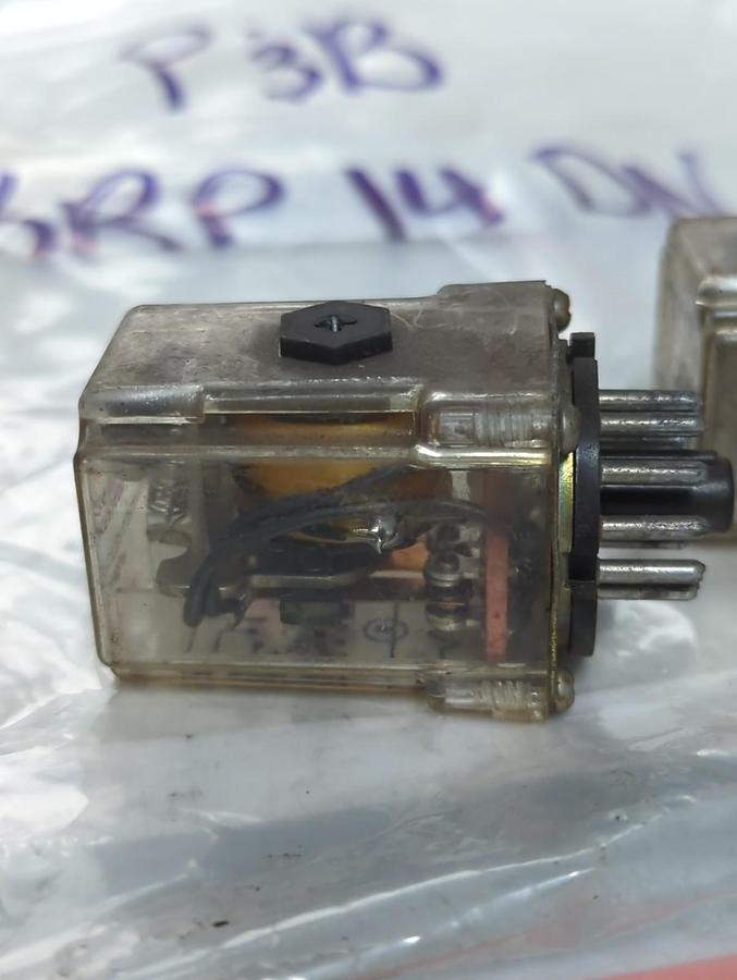 Used P&B,KRP14DN,PLUG IN RELAY 11-PIN LOT OF 2 PRE-OWNED