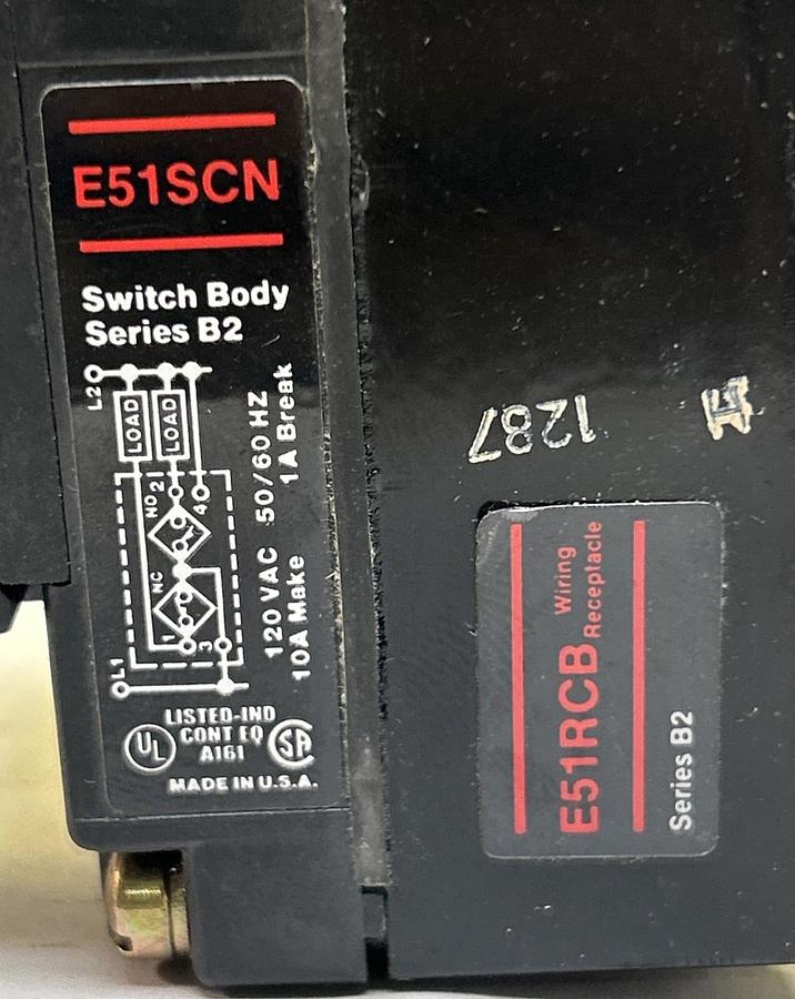 Used CUTLER-HAMMER,E51SCN / E51RCB,LIMIT SWITCH