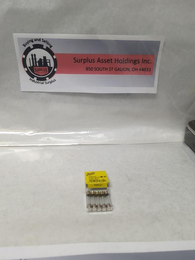 COOPER BUSSMANN,AGC-2,FAST ACTING 2 AMP FUSE PACK OF 5 NOS