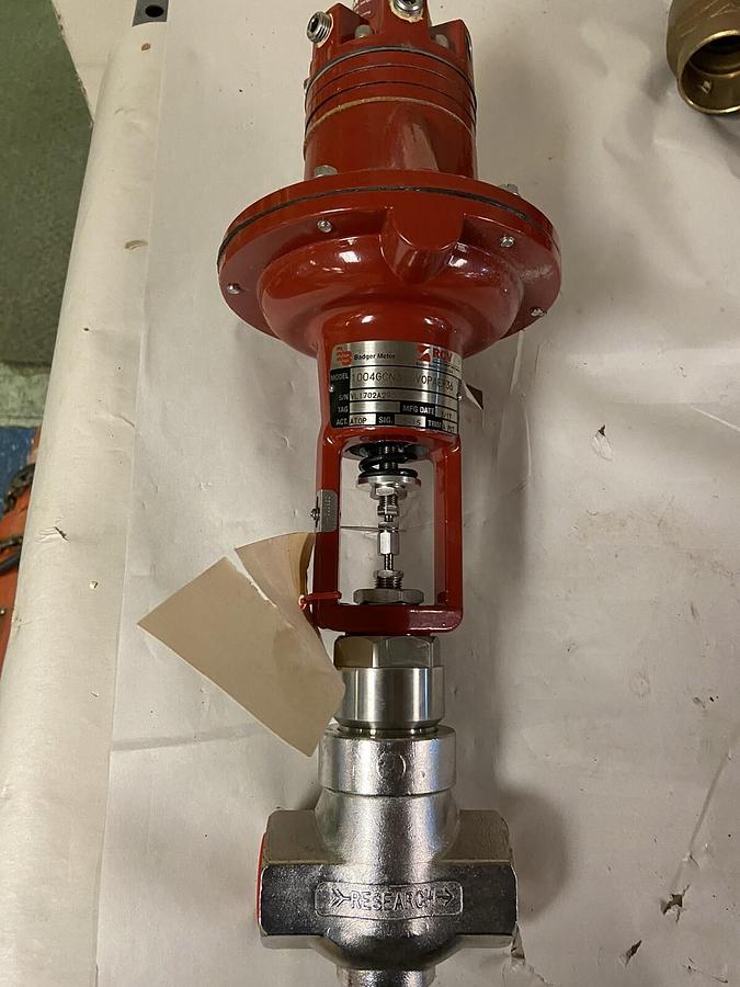 Badger,1004GCN36SVOPAEP36,1 INCH Actuator Valve CF8/8M 1500 CWP
