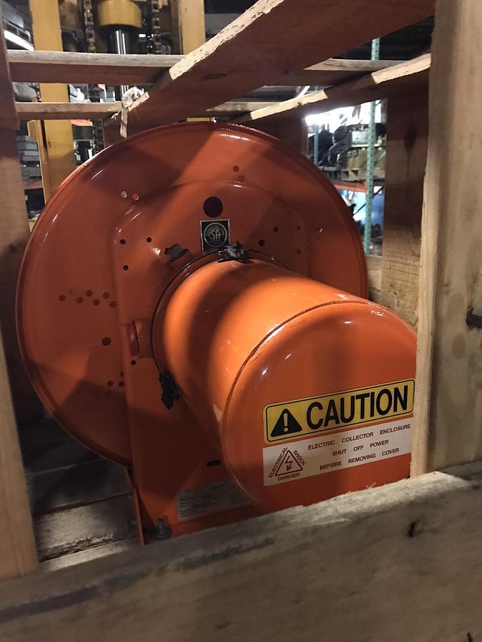 Used Gleason,S24803-123-10-1-CSA,Cable Reel 600V Designed to Stretch  70Ft 10AWG