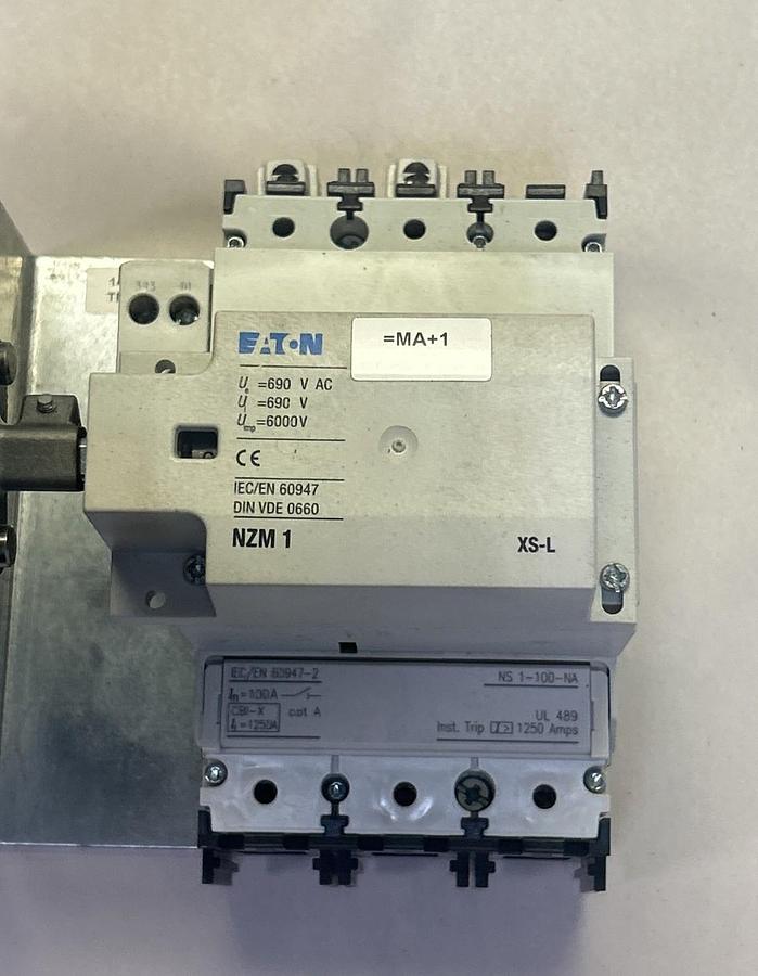 Used EATON MOELLER,NS1-100-NA,DISCONNECT SWITCH 100A 600V