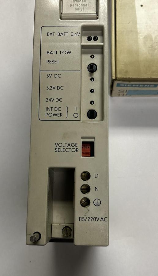 Used SIEMENS,6ES5951-7LB14,POWER SUPPLY UNIT