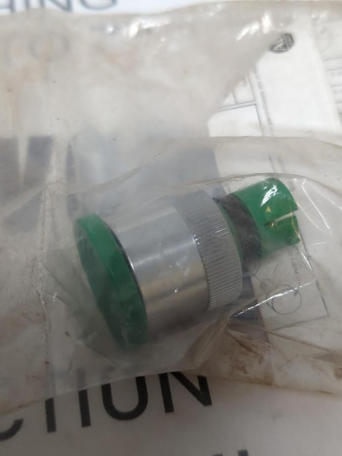 ALLEN BRADLEY,800MR-N56G,PUSH BUTTON GREEN LOT OF 2 NOS
