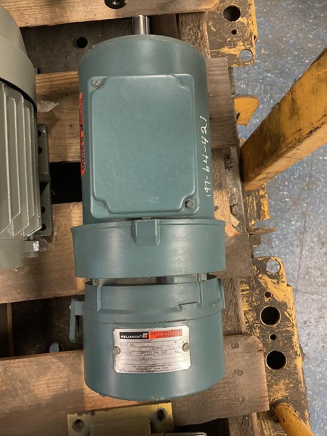 Reliance,P14H1938S JB/602455-18-B,1.5 Hp Brake Motor 1725RPM  208-230/460V